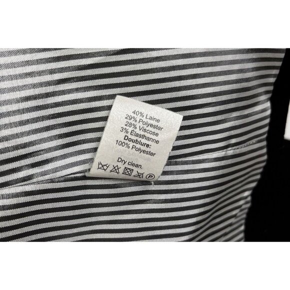 J. Crew Black Schoolboy Blazer Women's Size 8 Preppy Academia College - Picture 7 of 15